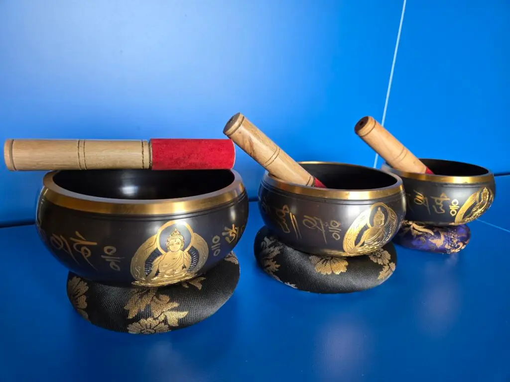 Black brass bowl Set