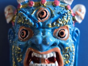 Fridge Magnet Antibadspirit Mask Blue1