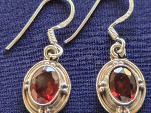 Earring Royal blood stone