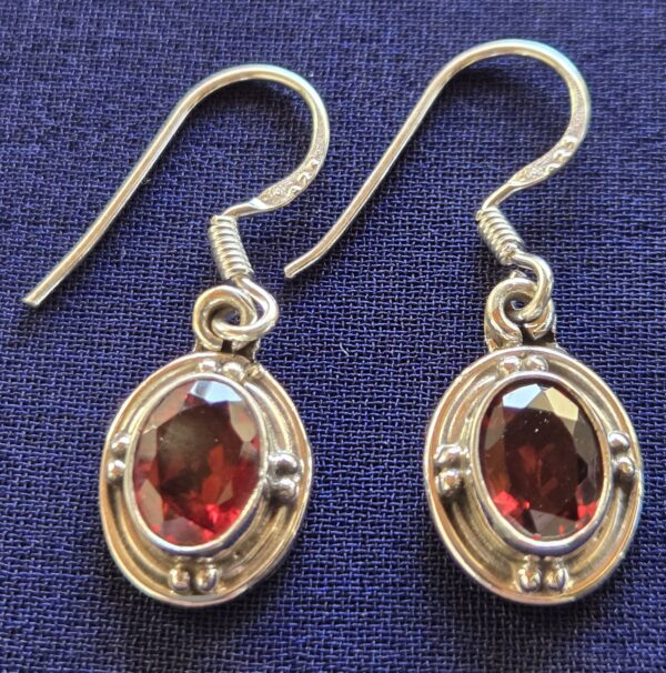 Earring Royal blood stone