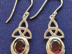 Earring Red wine