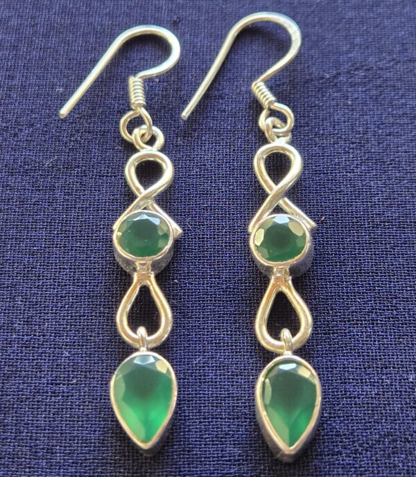 Earring Everlasting green