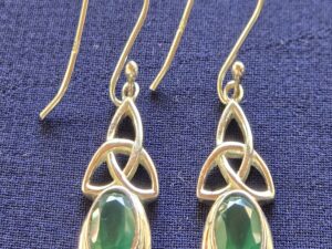 Earring Simply green