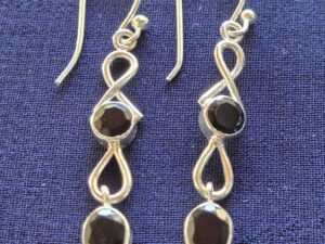 Earring black panther