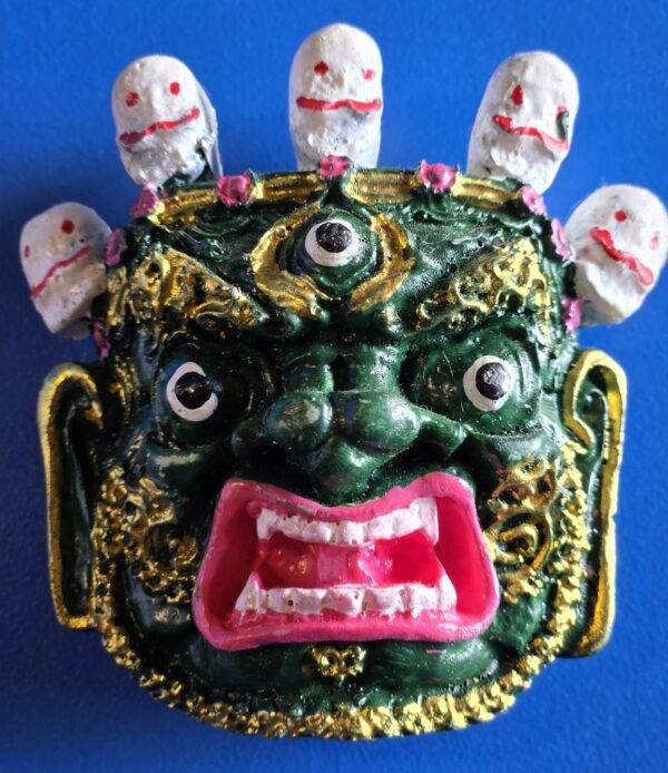 Fridge Magnet Antibadspirit Mask Green