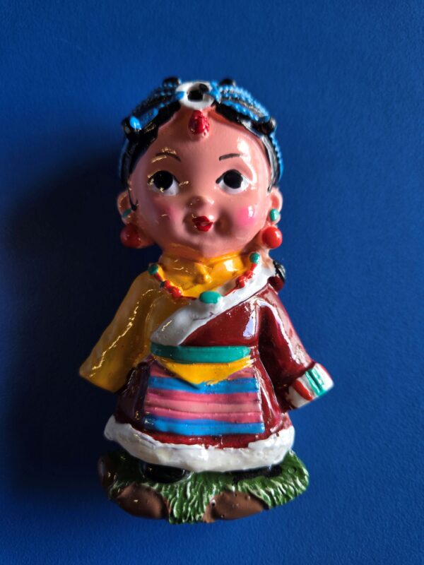Fridge Magnet Khampa Girl