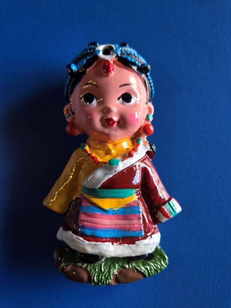 Fridge Magnet Khampa Girl