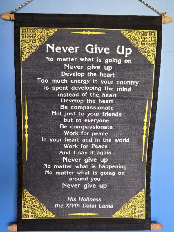 Never Give Up