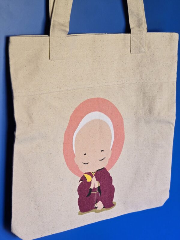 Monk folded hands